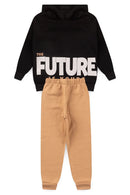 Conjunto Moletom Infantil Masculino em Moletom com Capuz