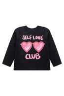 Conjunto Infantil Feminino Blusa Manga Longa e Legging