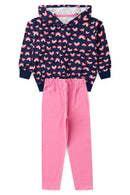 Conjunto Infantil Feminino Arco-íris