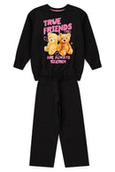 Conjunto Infantil Feminino Wide Leg Ursos