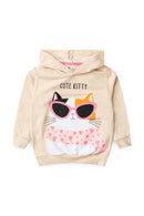Conjunto Infantil Feminino Gatinho