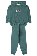 Conjunto Infantil Masculino Moletom Verde