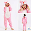 Pijamas Kigurumi Pantera Cor de Rosa