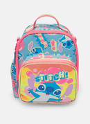 Lancheira Térmica com Bolso Frontal Holográfico Stitch